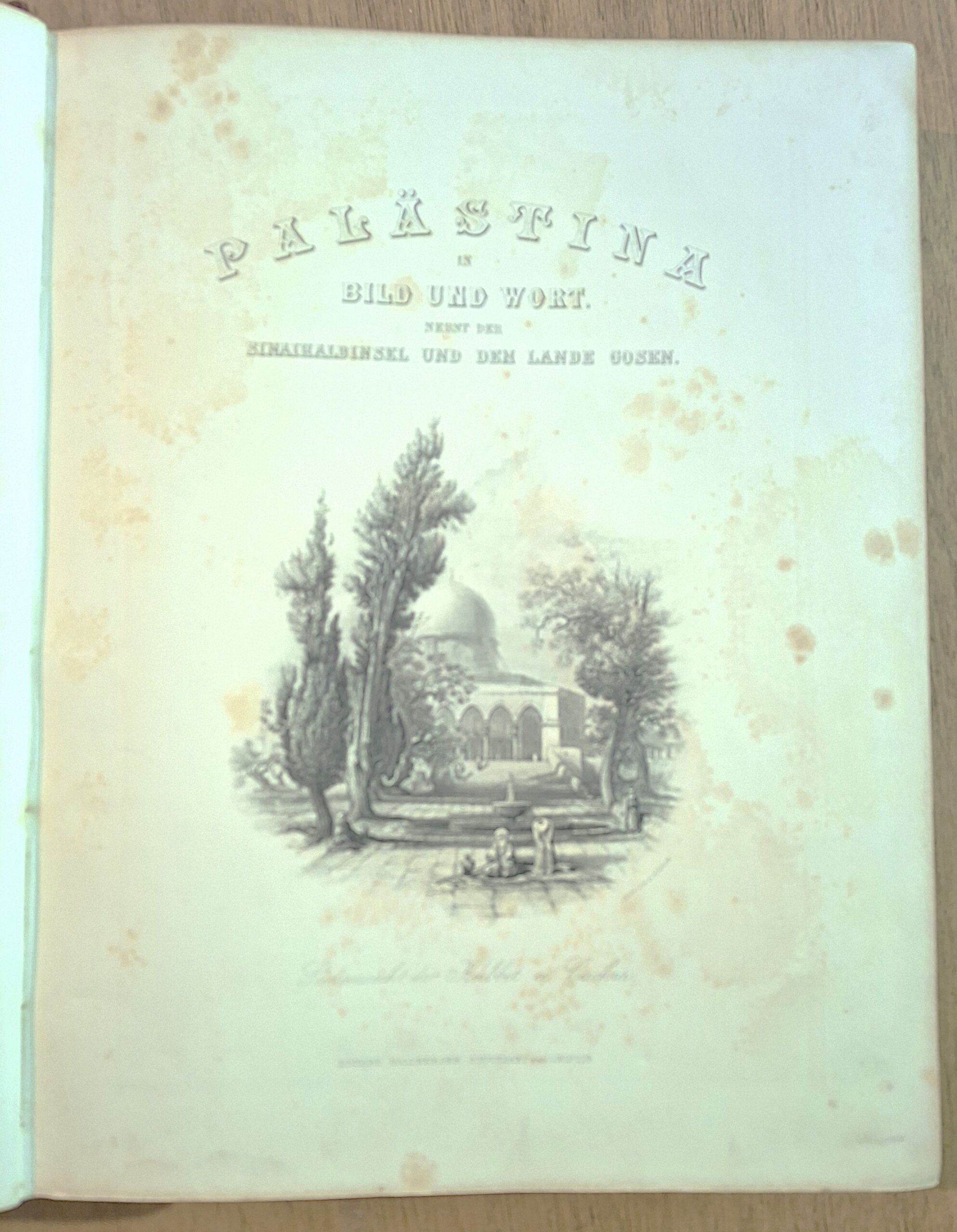 Ebers, Georg; Guthe, Hermann - Palästina in Bild und Wort - Stuttgart und Leipzig, Deutsche Verlags-Anstalt, 1883-1884 - immagine 21