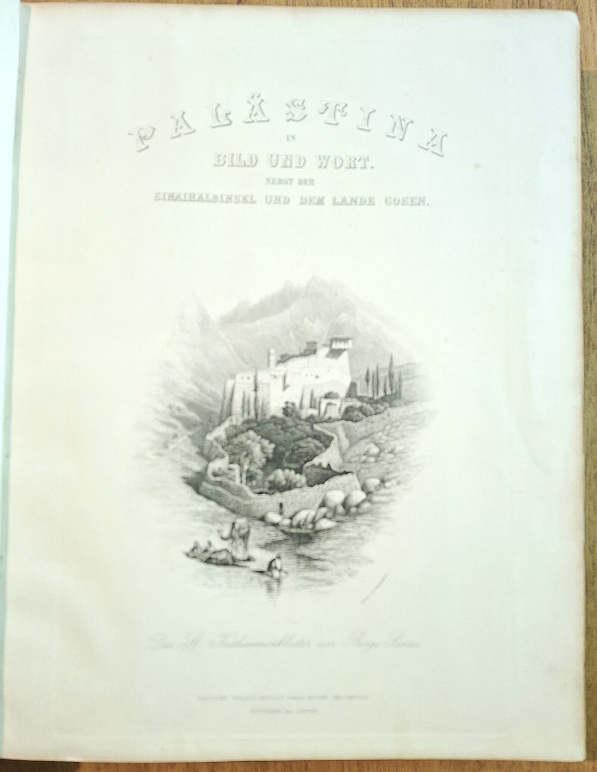 Ebers, Georg; Guthe, Hermann - Palästina in Bild und Wort - Stuttgart und Leipzig, Deutsche Verlags-Anstalt, 1883-1884 - immagine 5