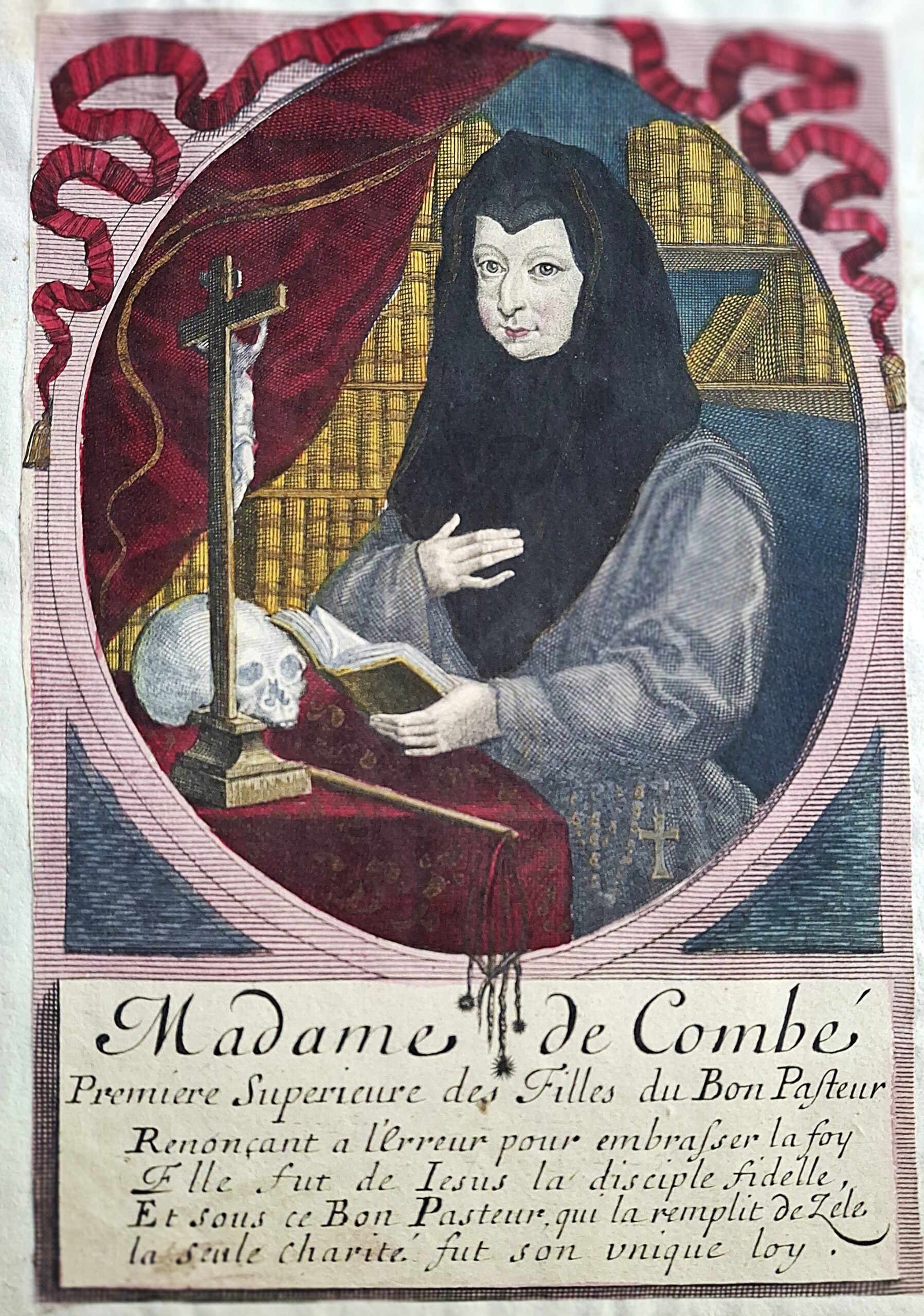 Madame de Combé, prima superiora delle Figlie del Buon Pastore