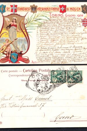 Torino – 2° Concorso Internazionale di Musica, giugno 1902