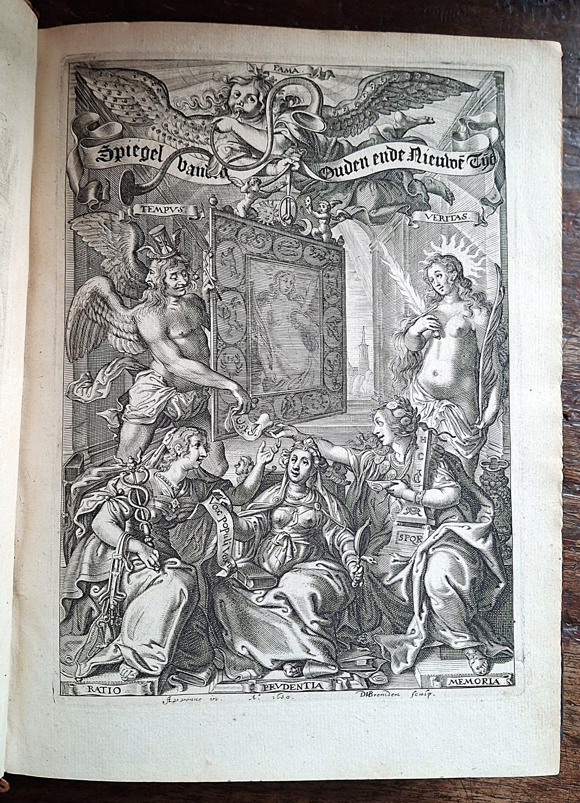 Jacob Cats, Spiegel van den ouden ende nieuwen tijdt, In ’s-Gravenhage, bij Isaac Burchoorn, boekdrukker, 1632 - immagine 3