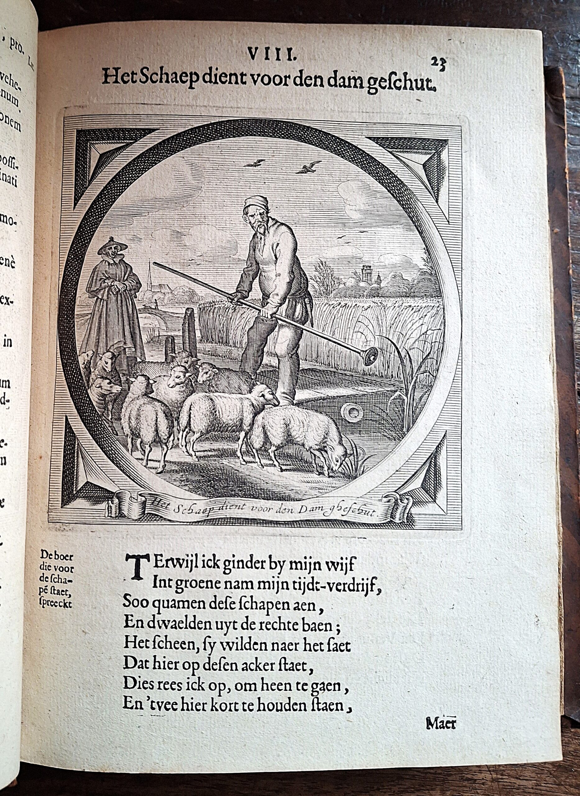 Jacob Cats, Spiegel van den ouden ende nieuwen tijdt, In ’s-Gravenhage, bij Isaac Burchoorn, boekdrukker, 1632 - immagine 4