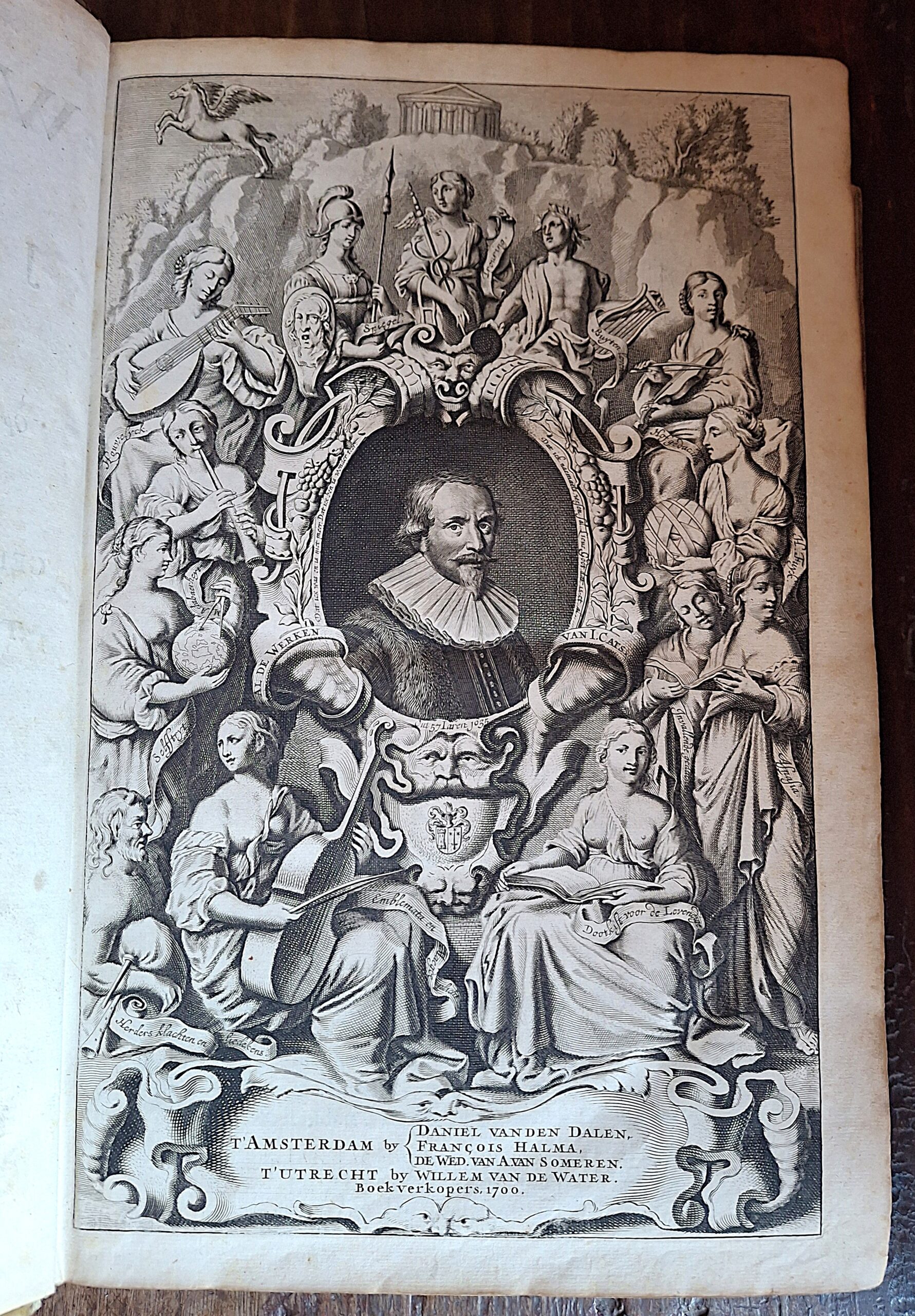 Jacob Cats – Alle de wercken, soo oude als nieuwe, Amsterdam–Utrecht, 1700 - immagine 3
