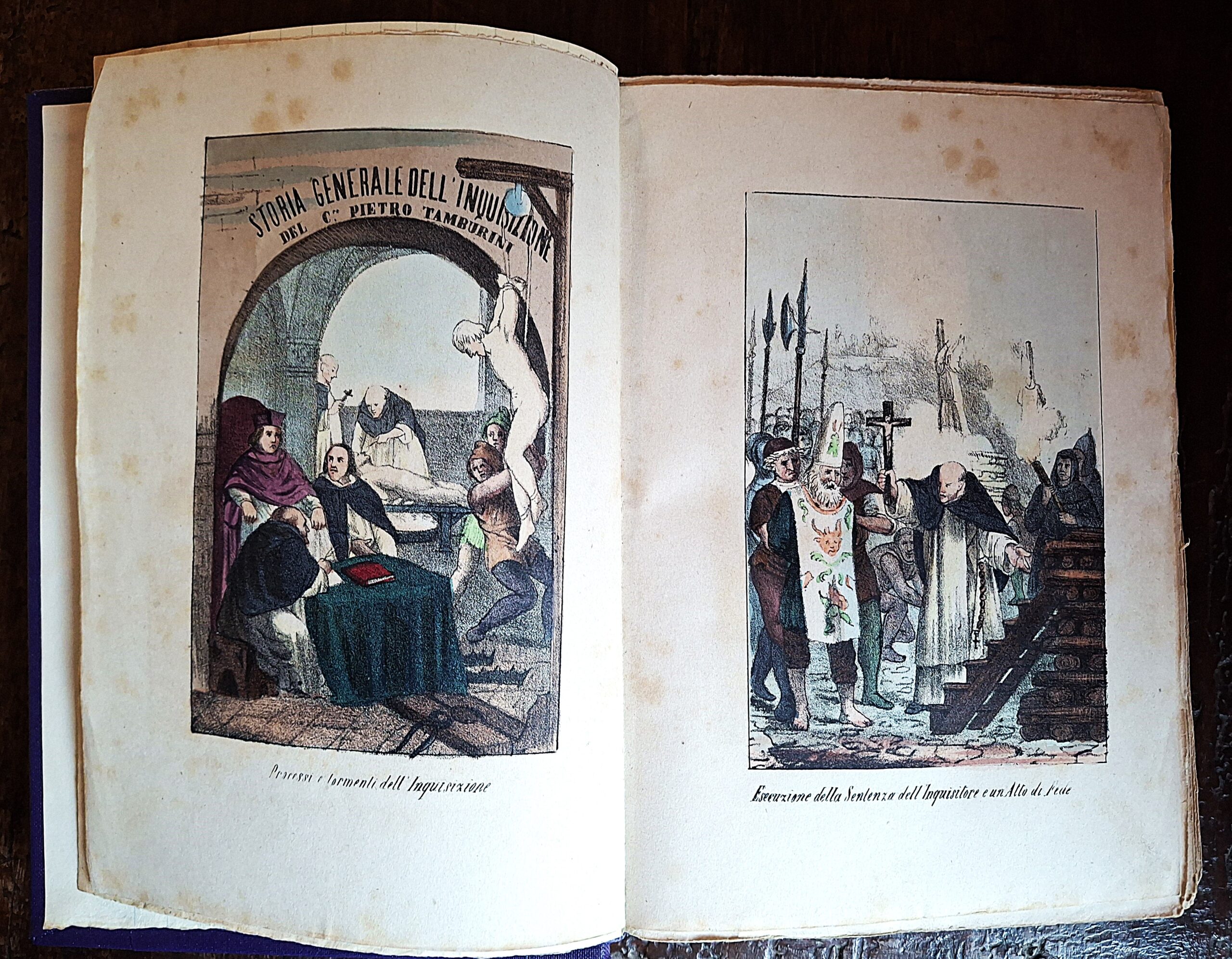 Pietro Tamburini – Storia generale dell’Inquisizione - 1866/67 - immagine 8