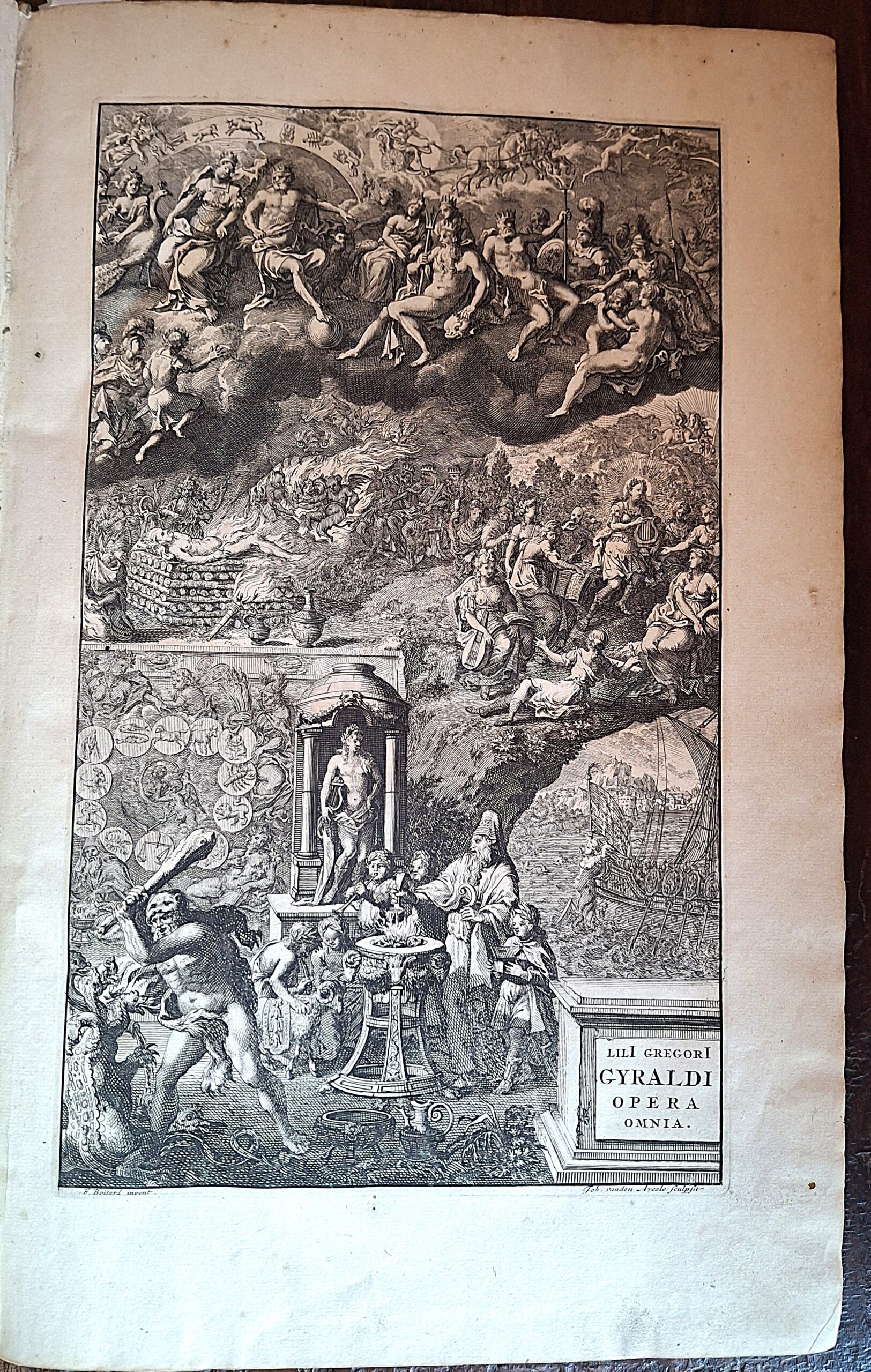 Giraldi, Lilio Gregorio - Opera omnia - Lugduni Batavorum, Hackium, Boutesteyn, Vivie, Vander Aa & Luchtmans, 1696 - immagine 13