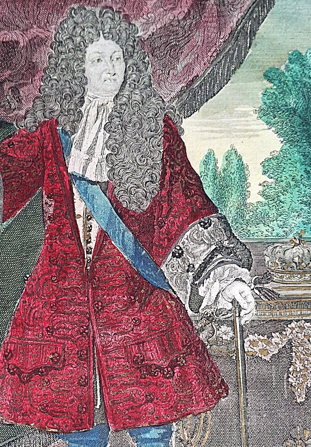 Luigi XIV “Louis le Grand”, re di Francia edito da Jean Mariette, circa 1693-1700 - immagine 4