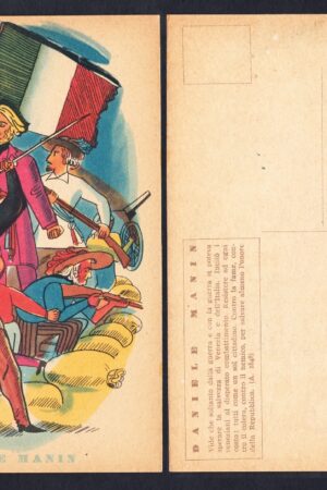 Propaganda RSI – Serie completa «Onore d’Italia» – 12 cartoline illustrate da Fulvio Bianconi