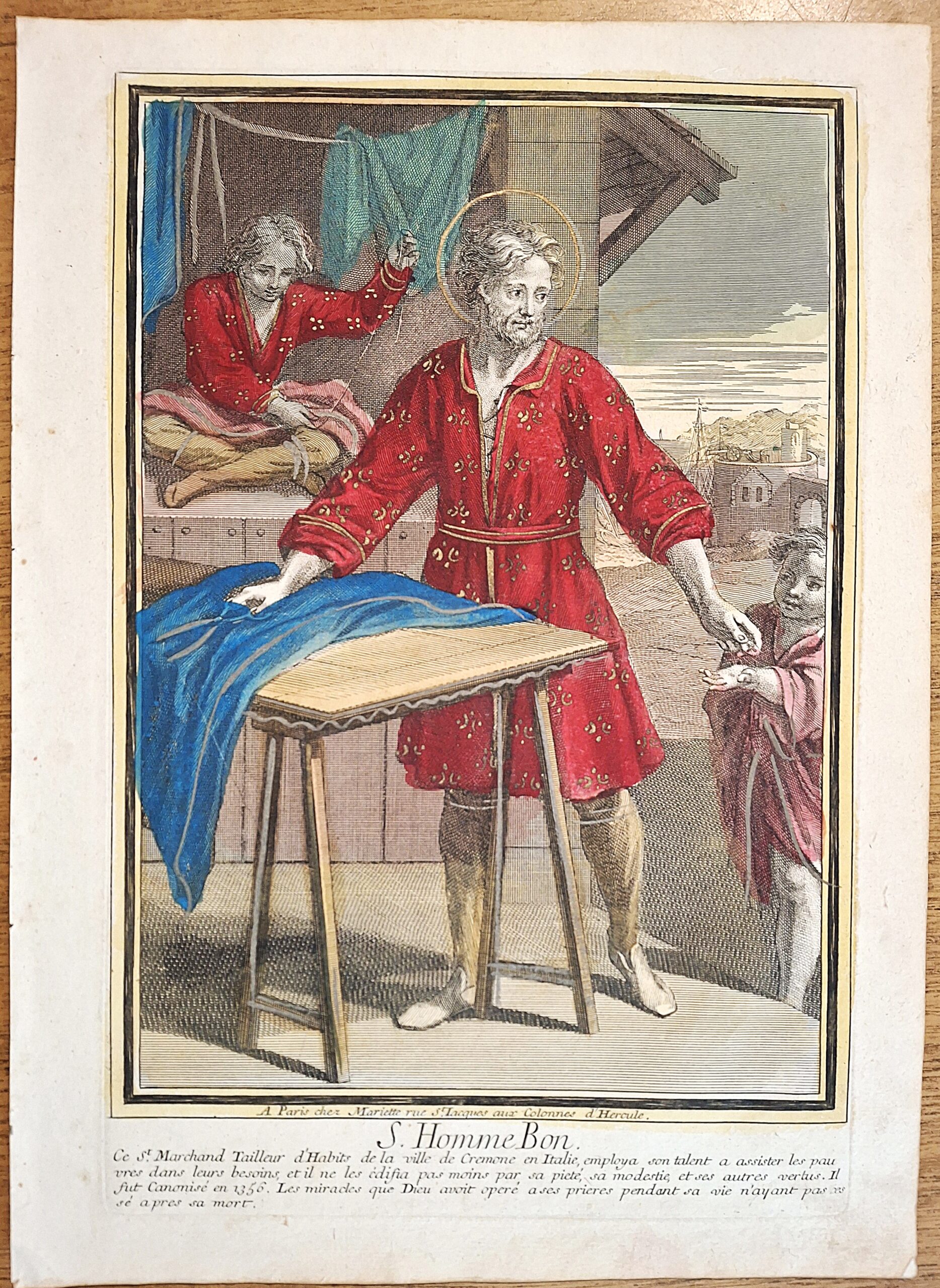 Sant’Omobono di Cremona, mercante di stoffe e patrono dei sarti