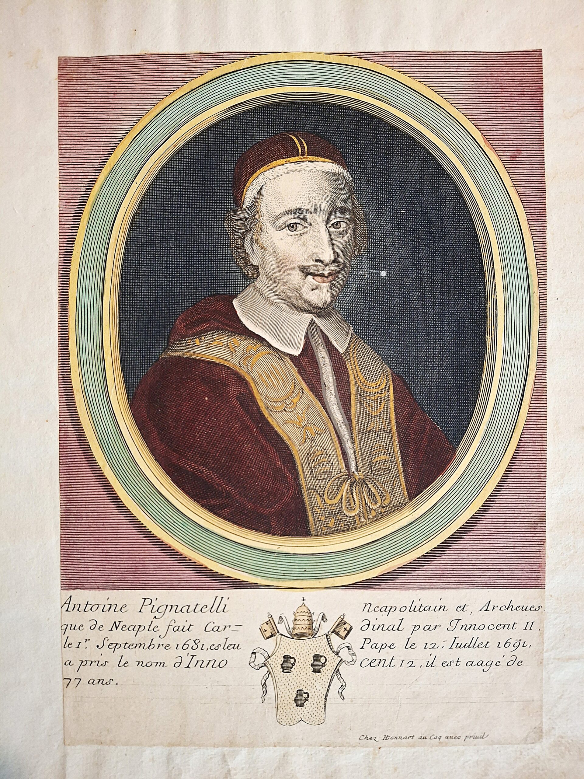 Antoine Pignatelli, eletto papa con il nome di Innocenzo XII