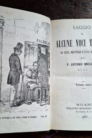 Antonio Bresciani - Saggio di alcune voci toscane di arti, mestieri e cose domestiche