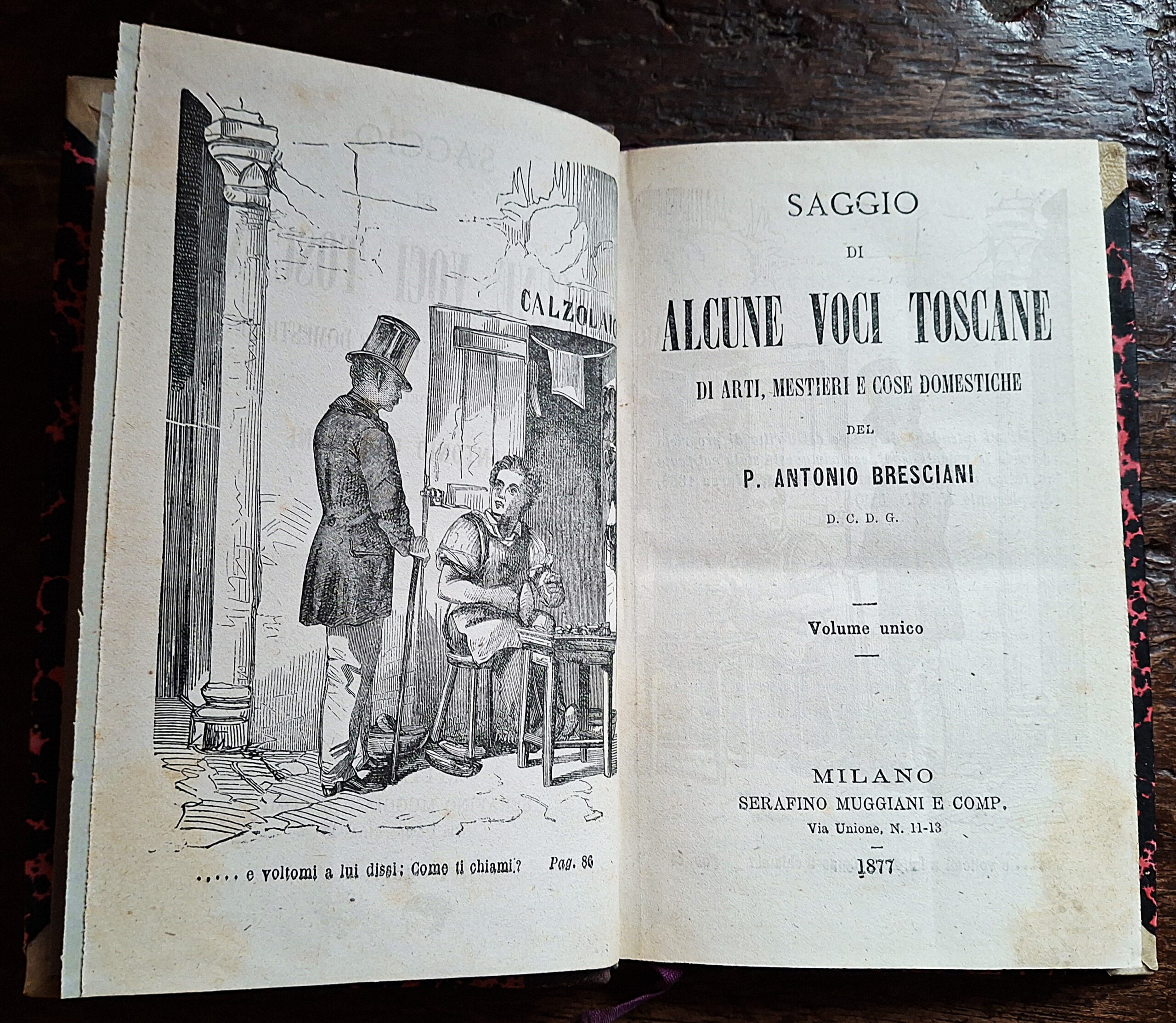 Antonio Bresciani - Saggio di alcune voci toscane di arti, mestieri e cose domestiche