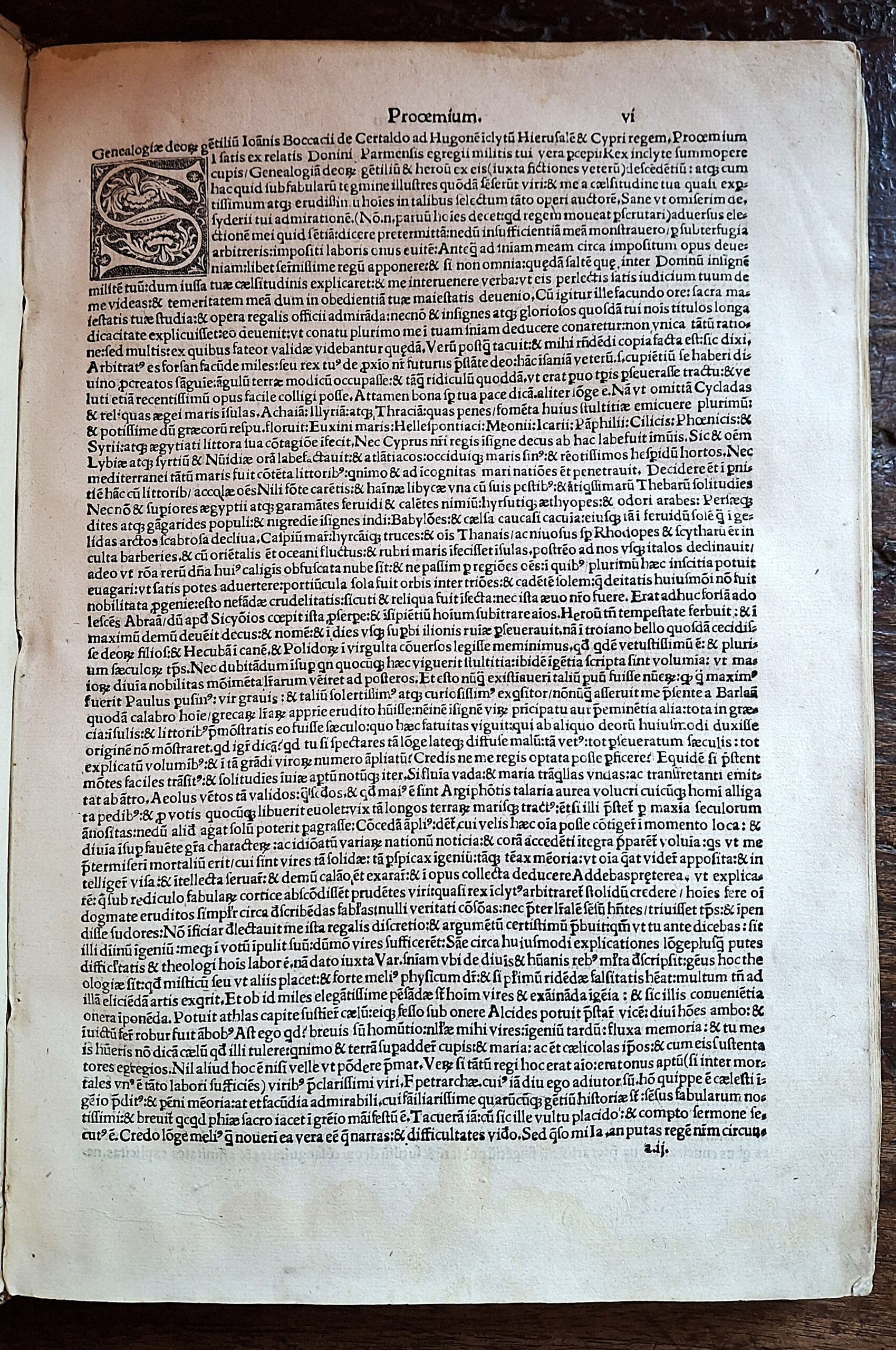 Giovanni Boccaccio — Genealogie deorum gentilium. Parigi, 1511 - immagine 5