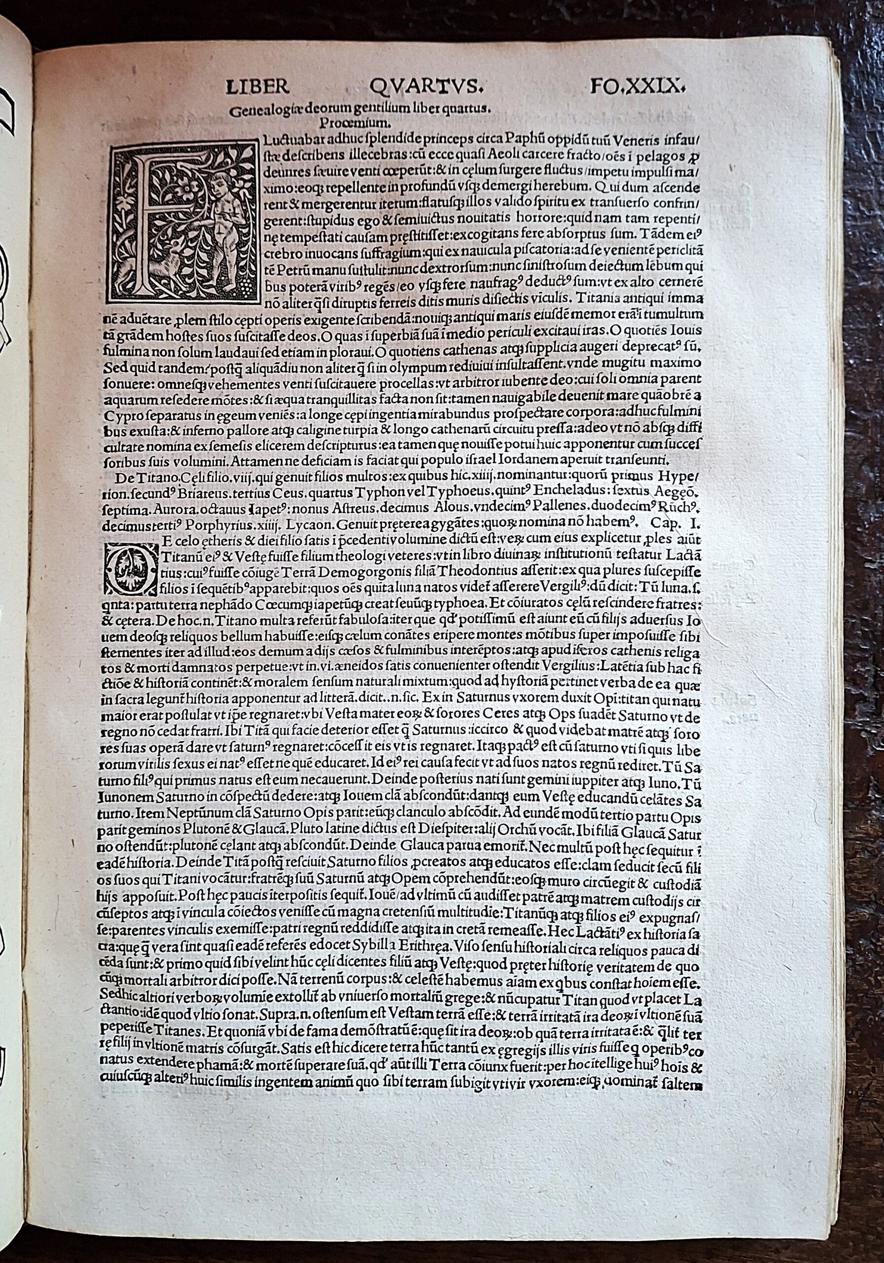 Giovanni Boccaccio — Genealogie deorum gentilium. Parigi, 1511 - immagine 9