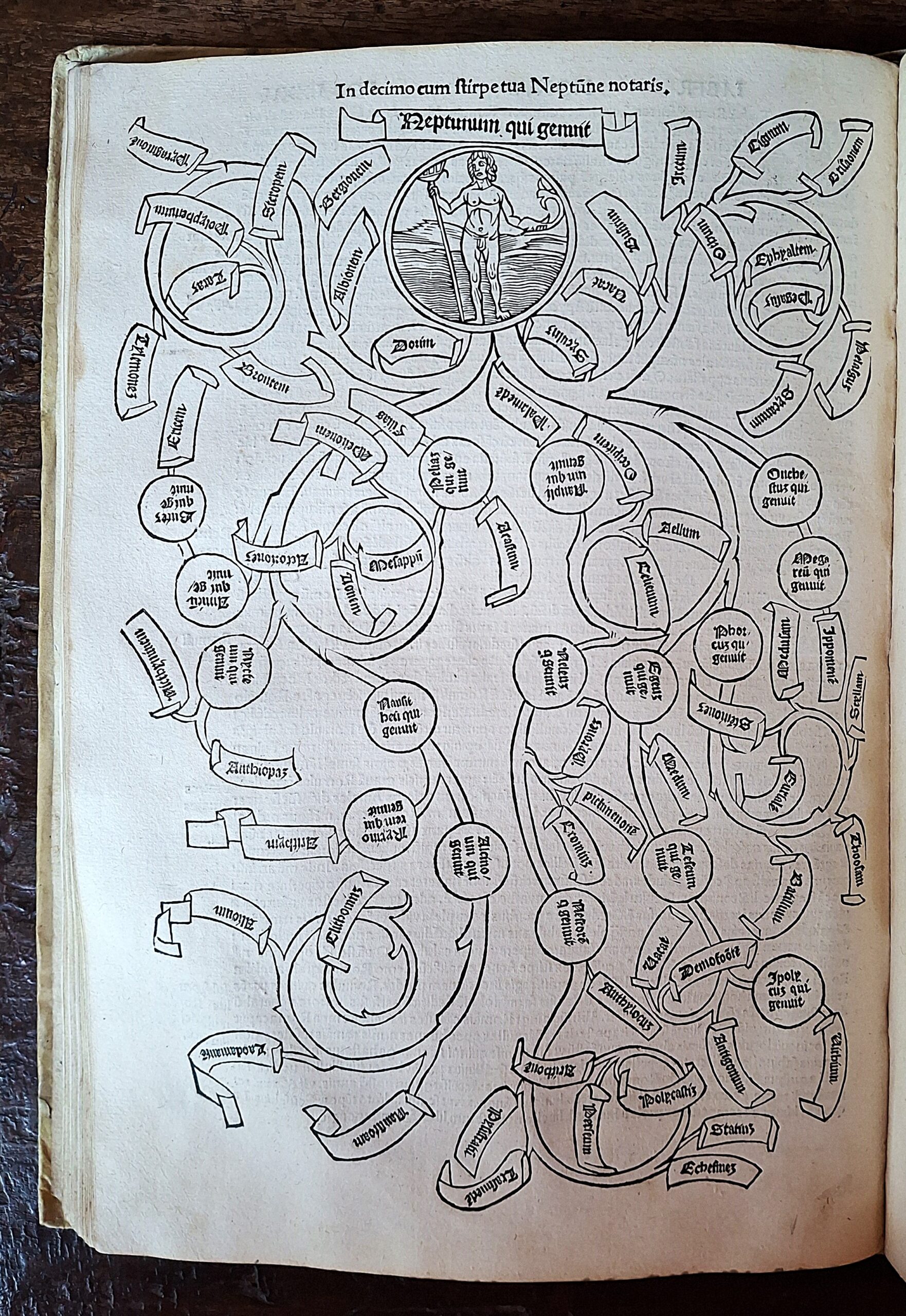 Giovanni Boccaccio — Genealogie deorum gentilium. Parigi, 1511 - immagine 10