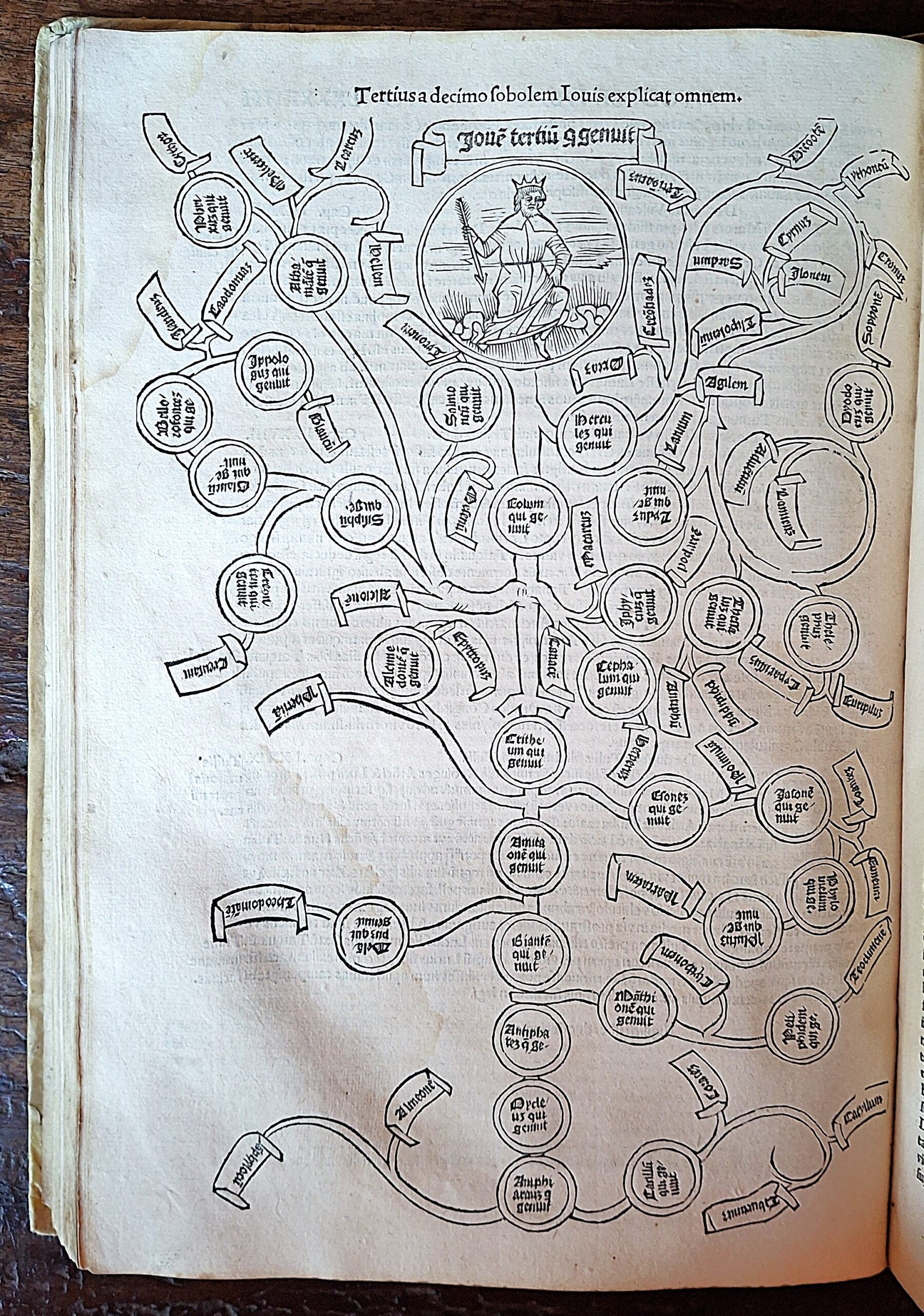 Giovanni Boccaccio — Genealogie deorum gentilium. Parigi, 1511 - immagine 12