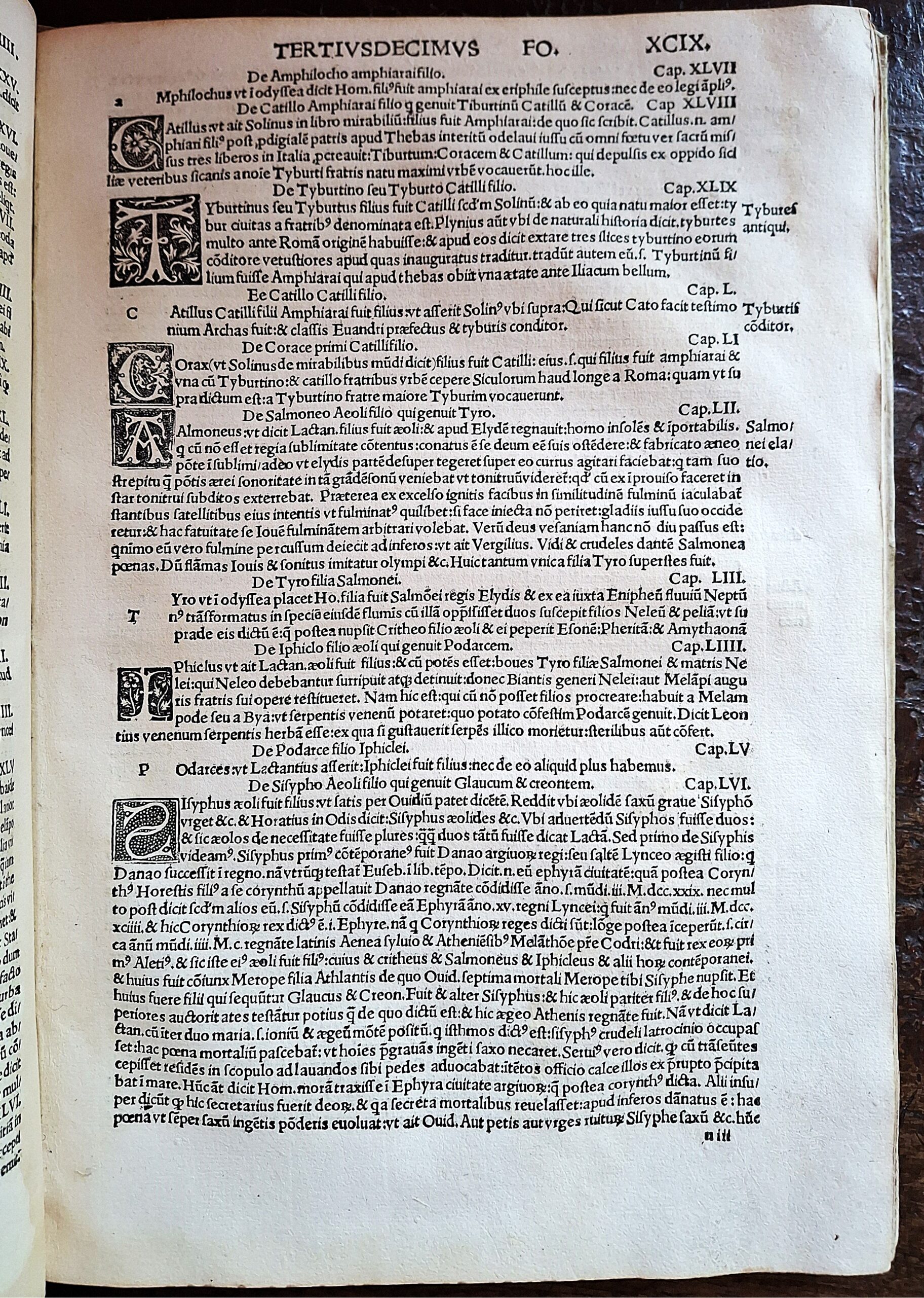 Giovanni Boccaccio — Genealogie deorum gentilium. Parigi, 1511 - immagine 14