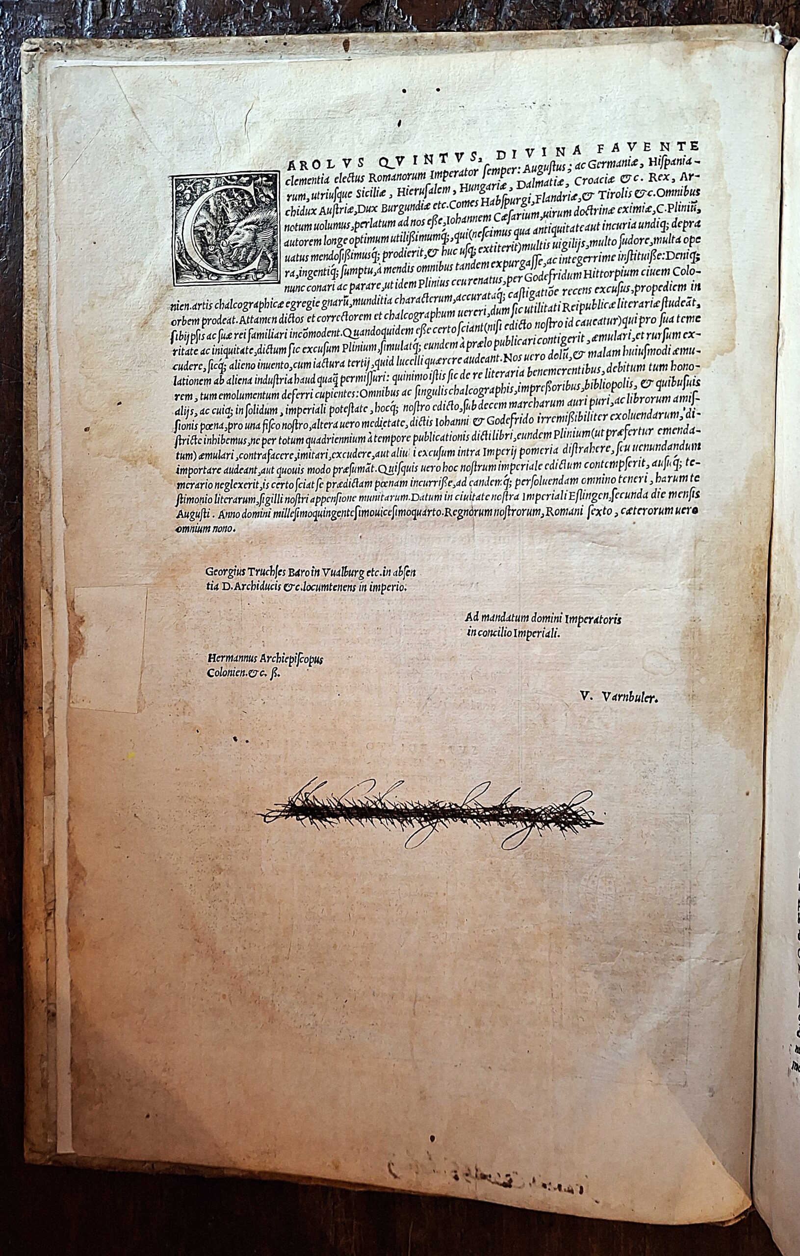 Plinius Secundus, Gaius – Naturalis historiae opus. Coloniae, Eucharius Cervicornus, 1524 - immagine 4