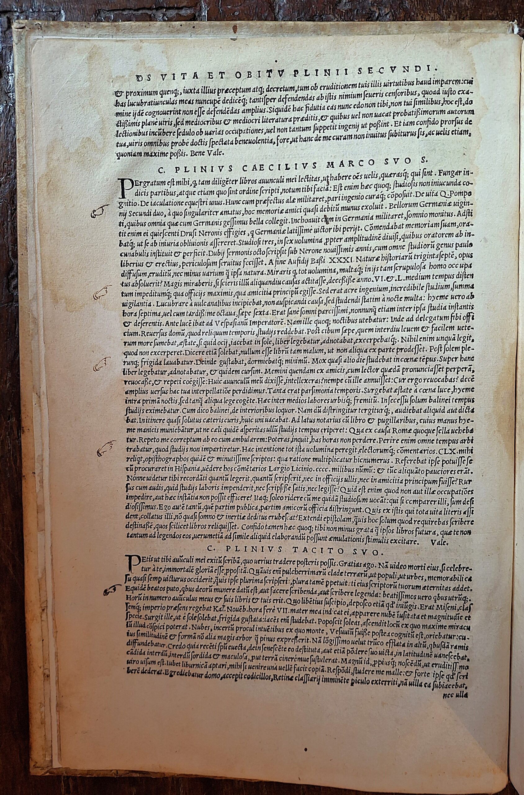 Plinius Secundus, Gaius – Naturalis historiae opus. Coloniae, Eucharius Cervicornus, 1524 - immagine 6