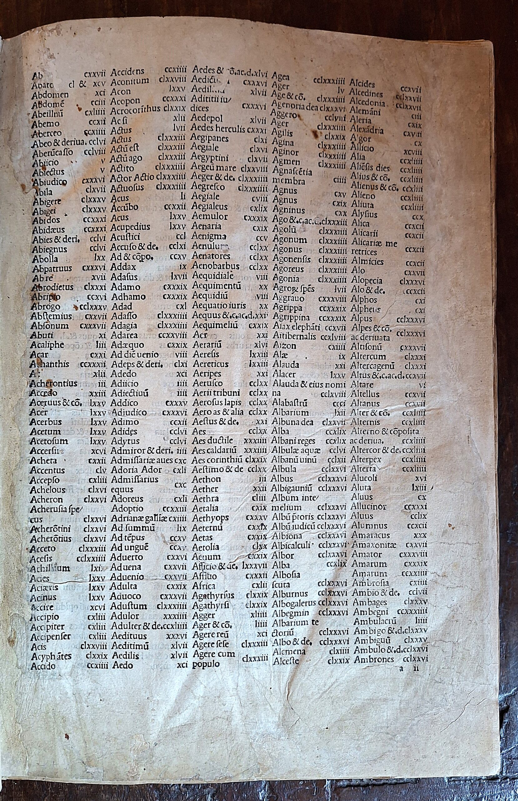 Niccolò Perotti - Cornucopiae linguae latinae - Venezia, 1490 - immagine 2
