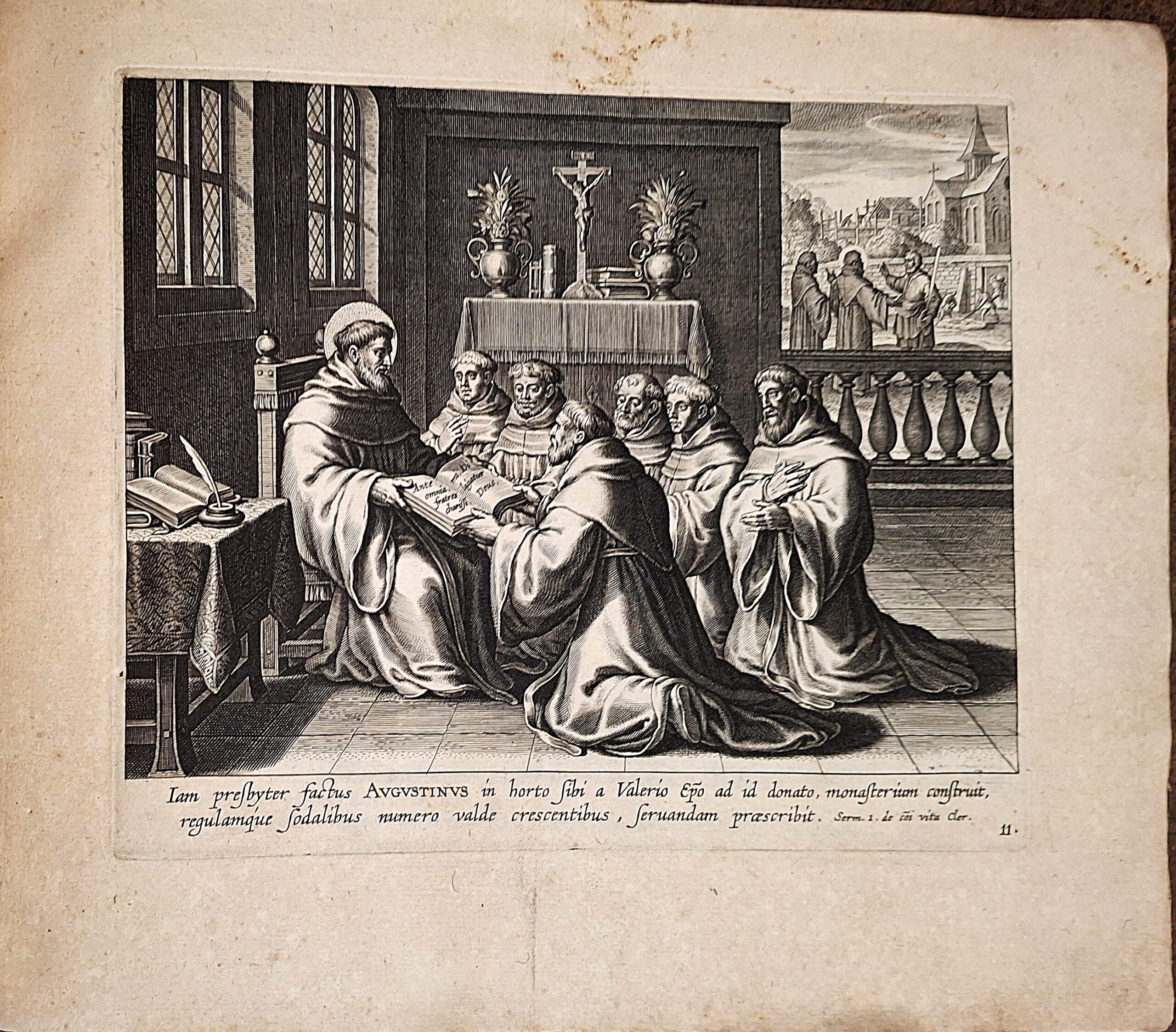 Iconographia Magni Patris Aurelii Augustini Hipponensis Episcopi, et Ecclesiae Doctoris Excellentissimi - immagine 6