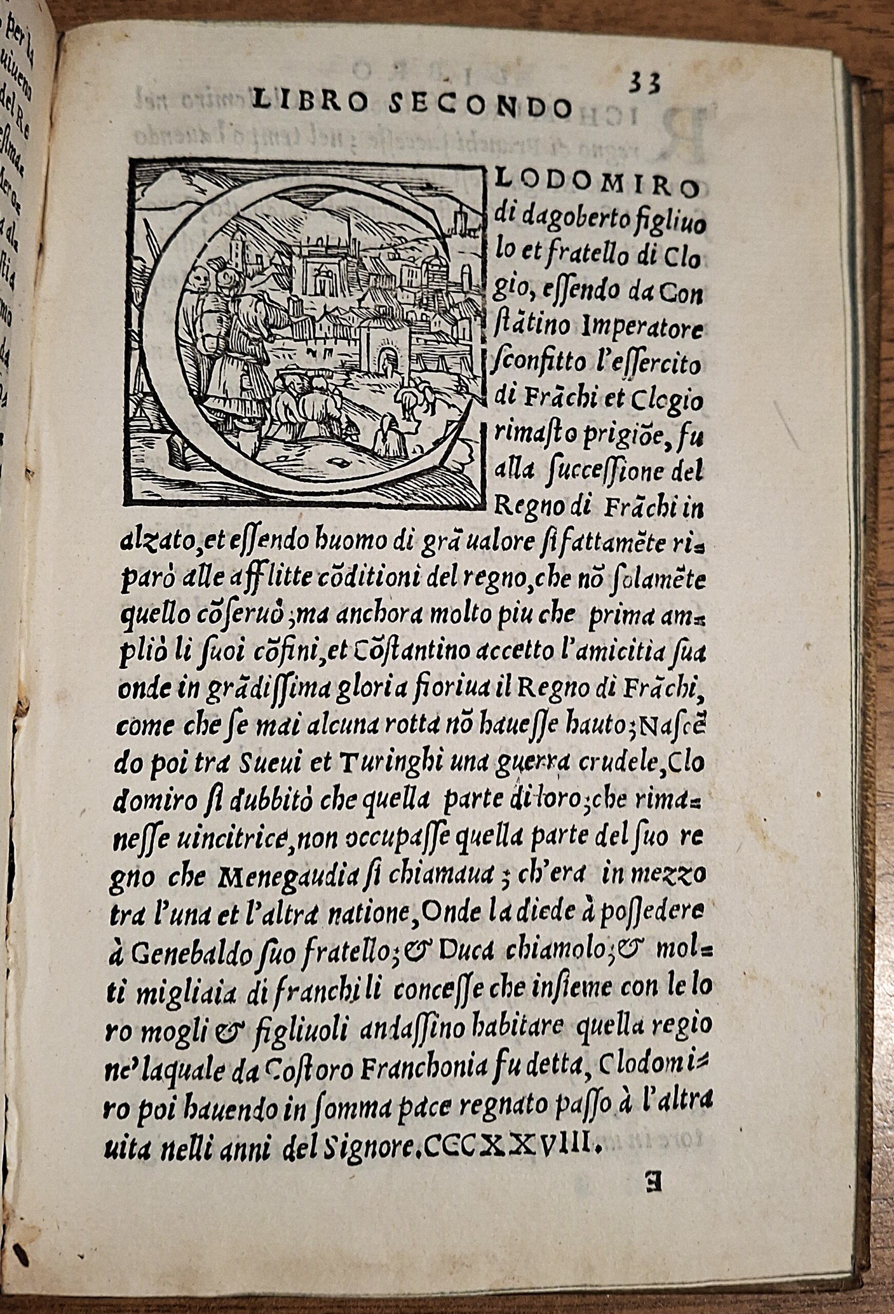 Mareno, Pietro - Compendio della stirpe di Carlo Magno et Carlo V - Venetiis, Bindonis Mediolanensis, 1545 - immagine 6