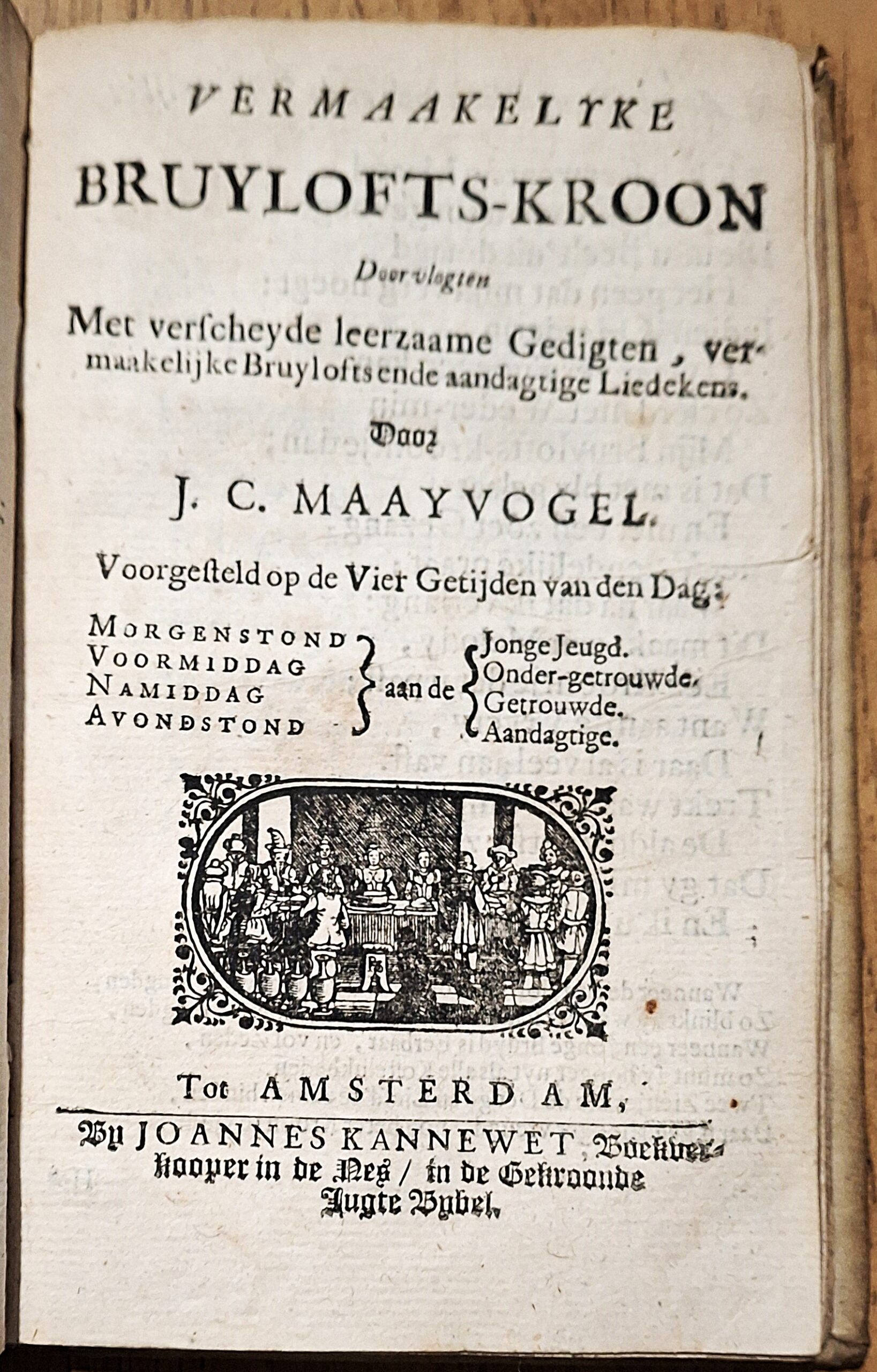 Mayvogel, Jacob - Gulden-Spiegel, ofte Opwekkinge tot Christelijke Deugden… - Amsterdam, J. Kannewet, 1748 - immagine 3