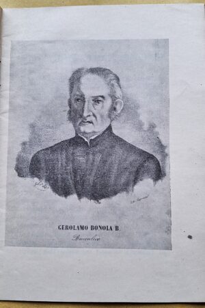 Marazza, Achille - Il barnabita Padre Gerolamo Bonola - Novara, Tipografia S. Gaudenzio, 1940