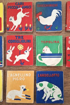 AA.VV. – I Piccolissimi. Undici libriccini della collana - Firenze, Casa Editrice Adriano Salani, 1939