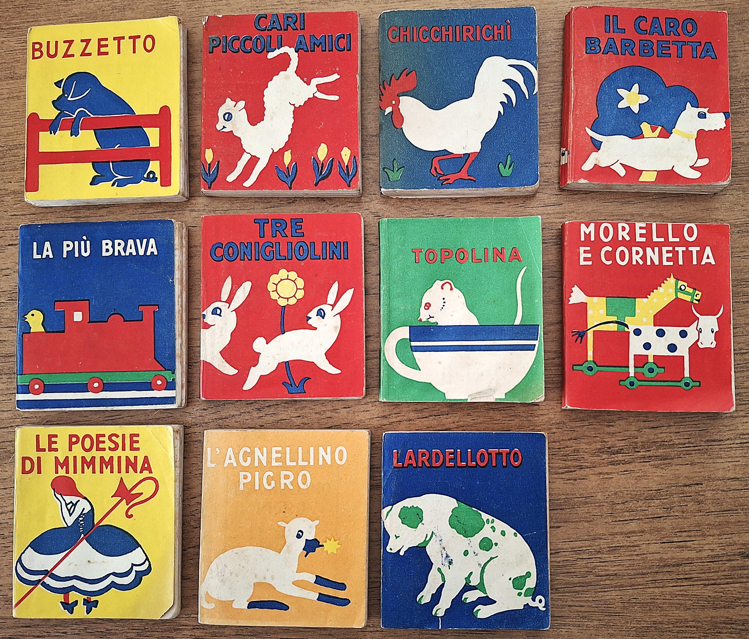 AA.VV. – I Piccolissimi. Undici libriccini della collana - Firenze, Casa Editrice Adriano Salani, 1939