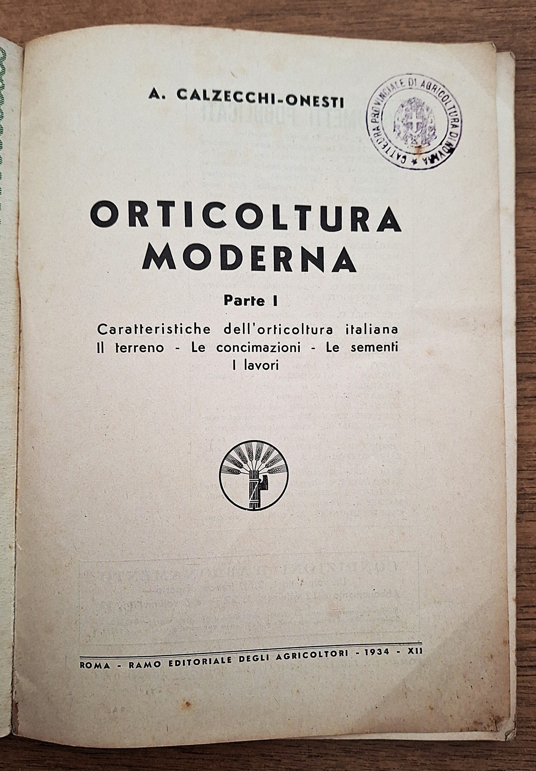Biblioteca per l’insegnamento agrario professionale. Lotto di undici fascicoli. Anni 1931-1941. - immagine 15