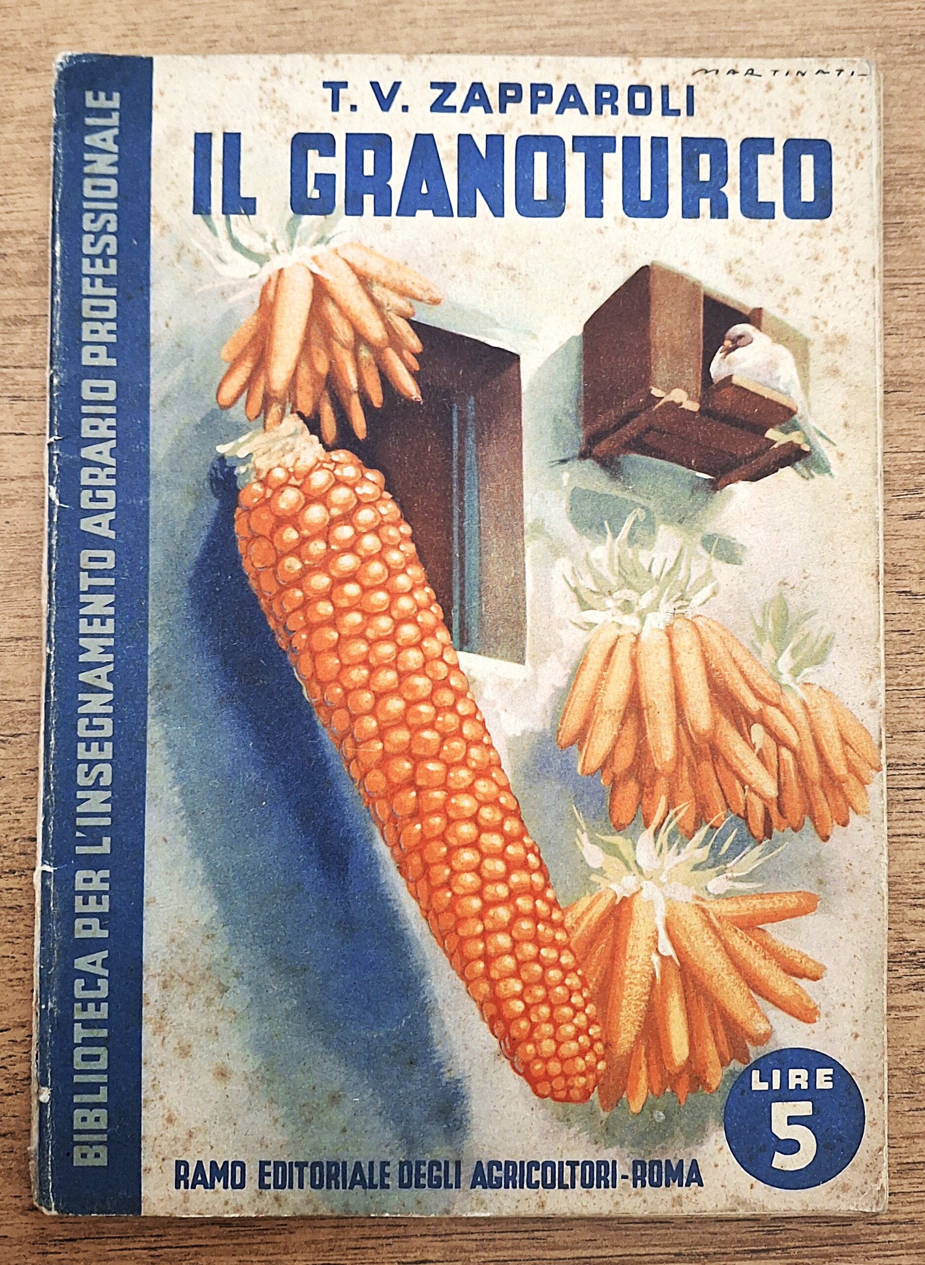 Biblioteca per l’insegnamento agrario professionale. Lotto di undici fascicoli. Anni 1931-1941.