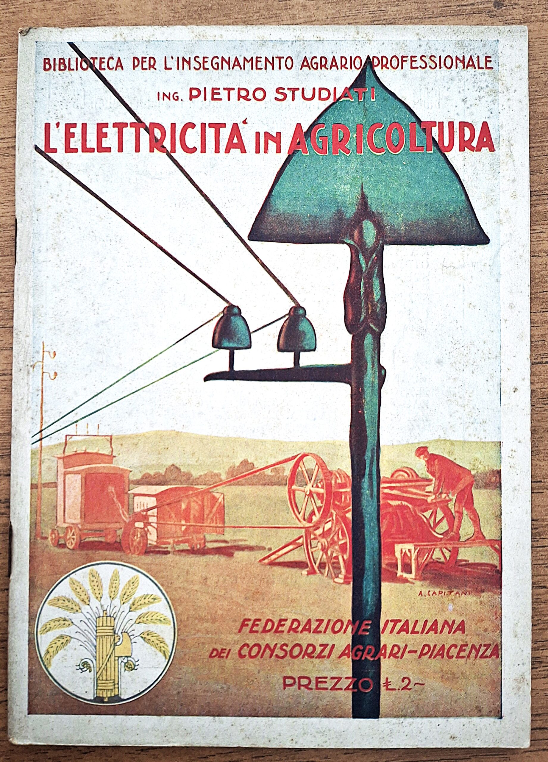 Biblioteca per l’insegnamento agrario professionale. Lotto di undici fascicoli. Anni 1931-1941. - immagine 24